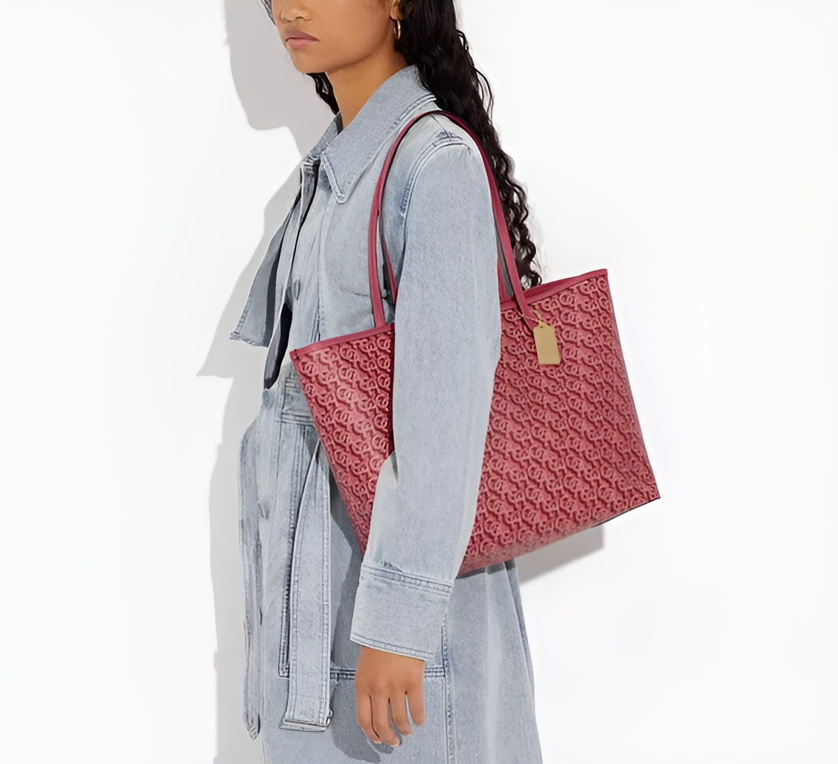 COACH CITY TOTE Double Handle Shoulder Bag
