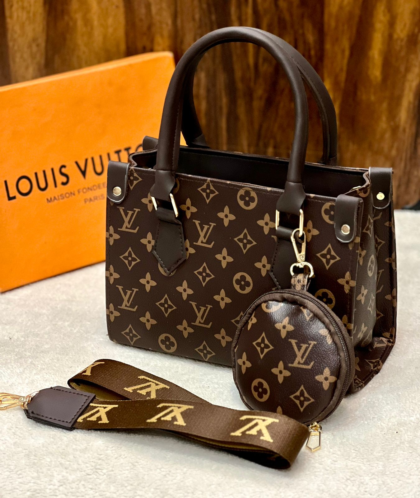 Louis Vuitton 2 Pcs Handbag