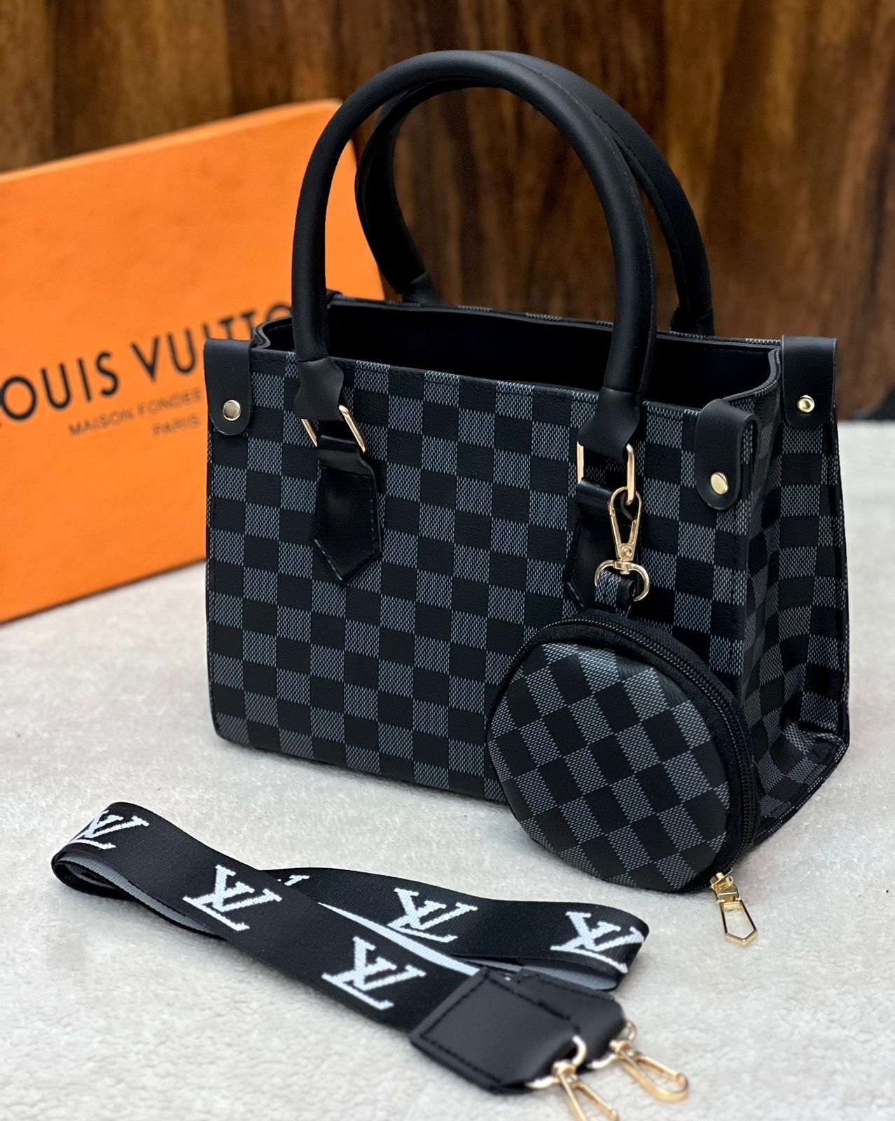 Louis Vuitton 2 Pcs Handbag