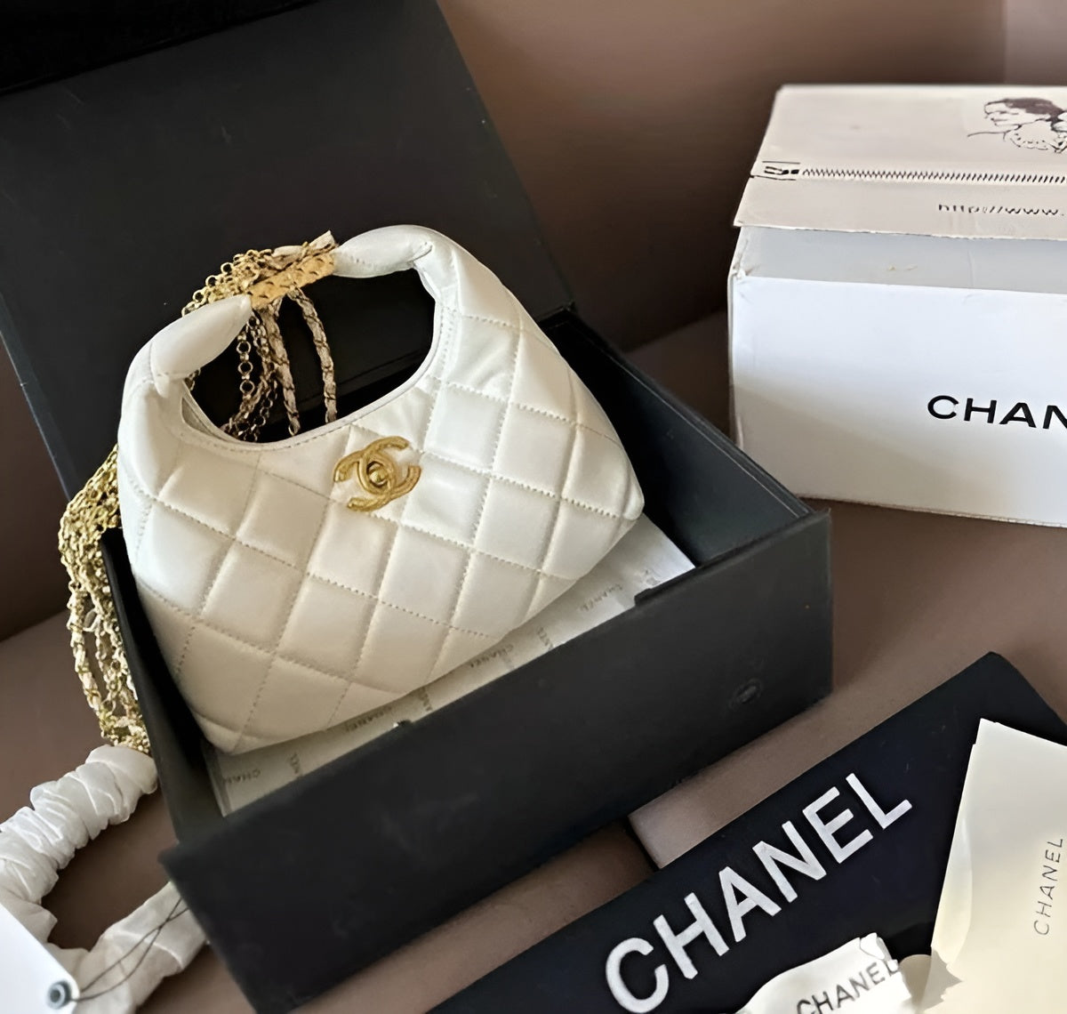 Chanel Quilted Mini Shoulder Bag